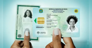 Imagem ilustrativa da Carteira de Identidade Nacional (CIN) no Brasil