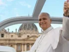 Papa Leão XIV em imagem de Vatican Media utilizada na reportagem sobre viagem à América do Sul