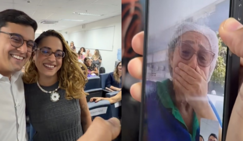 Médica realiza sonho e vai trabalhar na maternidade onde a mãe atua há 23 anos no Recife