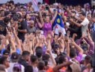 Raquel Lyra durante ato político em Pernambuco