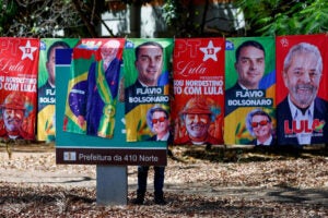 Imagem ilustrativa da votação do segundo turno presidencial entre Lula e Flávio Bolsonaro
