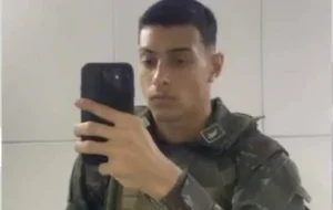 Imagem da reportagem sobre a captura do soldado Pedro Gabriel