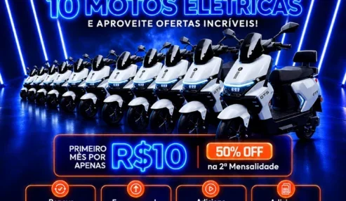 Black Friday da Atel oferece primeiro mês por R$ 10 e chance de concorrer a 10 motos elétricas