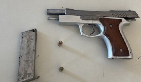 Petrolândia: Polícia Militar apreende pistola 9 mm com numeração raspada no bairro Novo Horizonte