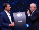 Fotografia utilizada no Blog do Nill Júnior sobre o debate entre Lula e Flávio Bolsonaro