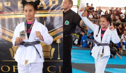 Petrolandense Eduarda Nascimento conquista ouro em Ouricuri e segue na liderança do Pernambucano de Jiu-Jitsu