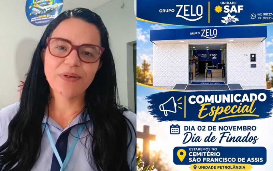 Grupo Zelo prepara ação especial de acolhimento no Dia de Finados em Petrolândia