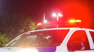 Viatura policial ilustrando levantamento de homicídios em Pernambuco