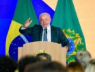 Lula na fotografia da reportagem sobre a carta aos evangélicos