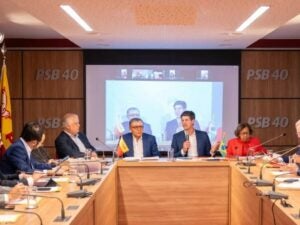 Reunião da direção do PSB sobre possíveis federações e incorporações partidárias
