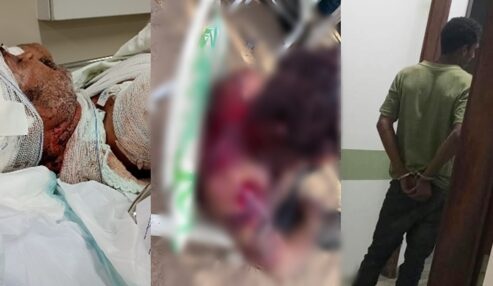 Petrolândia: Homem sofre tentativa de homicídio com golpes de motosserra na zona rural; suspeito é preso pela Polícia Militar